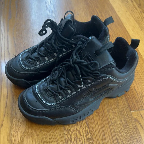 Black FILA DISRUPTOR - Picture 3 of 4